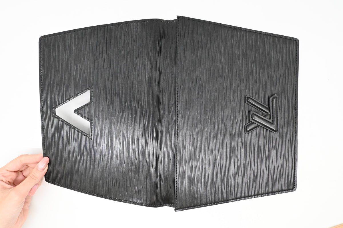 Louis Vuitton Trapeze Clutch in Black Epi Leather