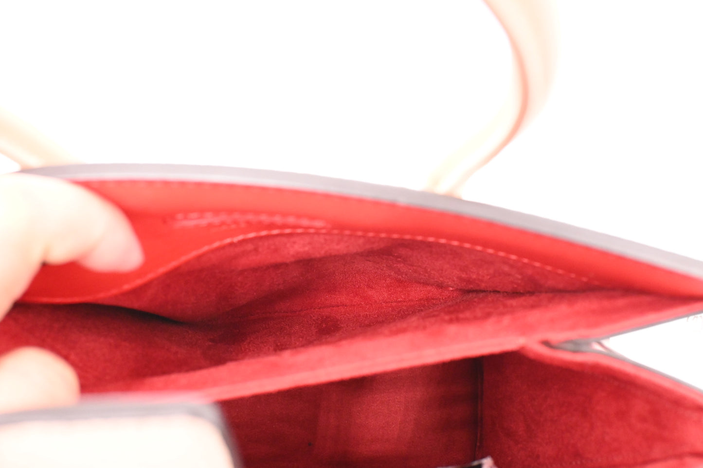 Louboutin Paloma 2way Bag in Pink, Red and Beige Leather