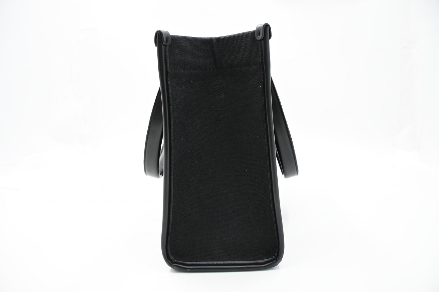 Balenciaga Hardware Small Tote Bag in Black Canvas