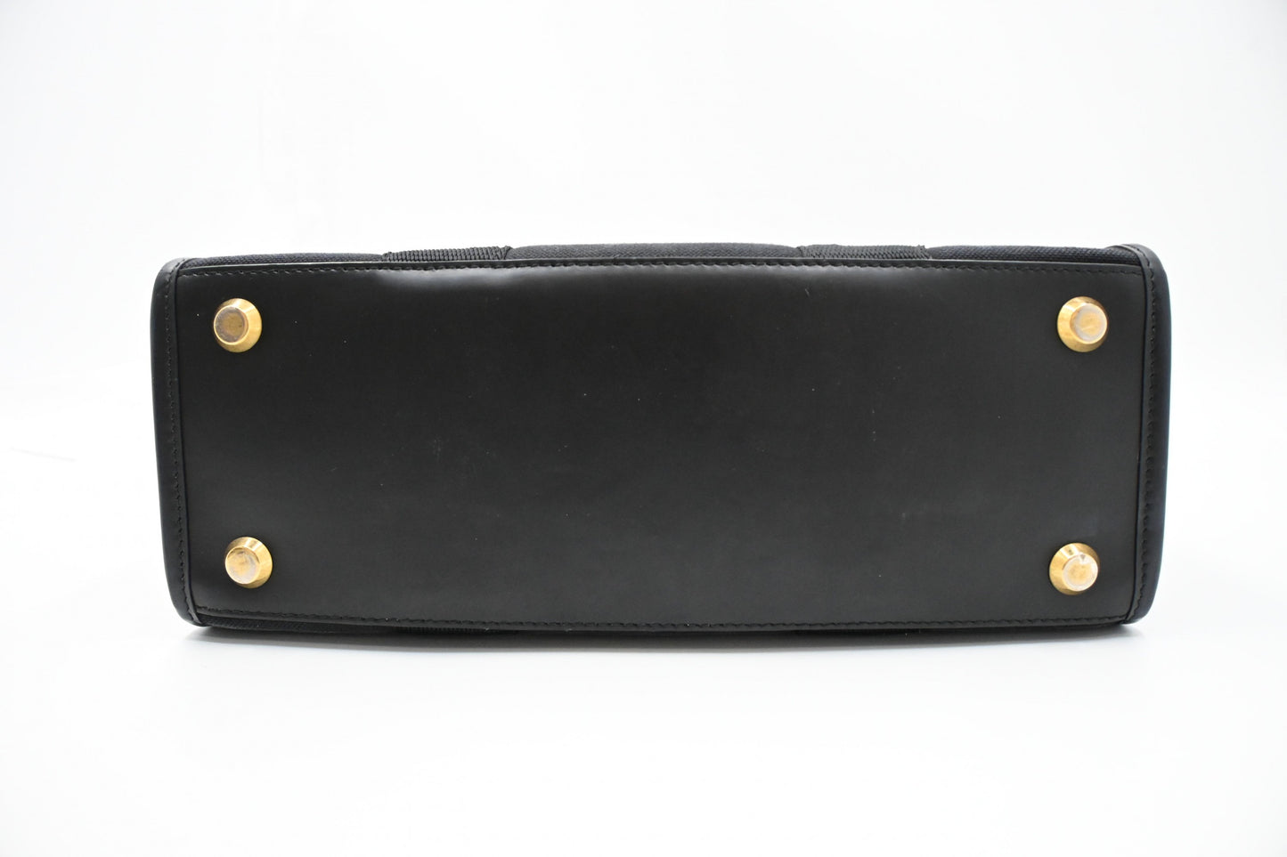 Balenciaga Hardware Small Tote Bag in Black Canvas