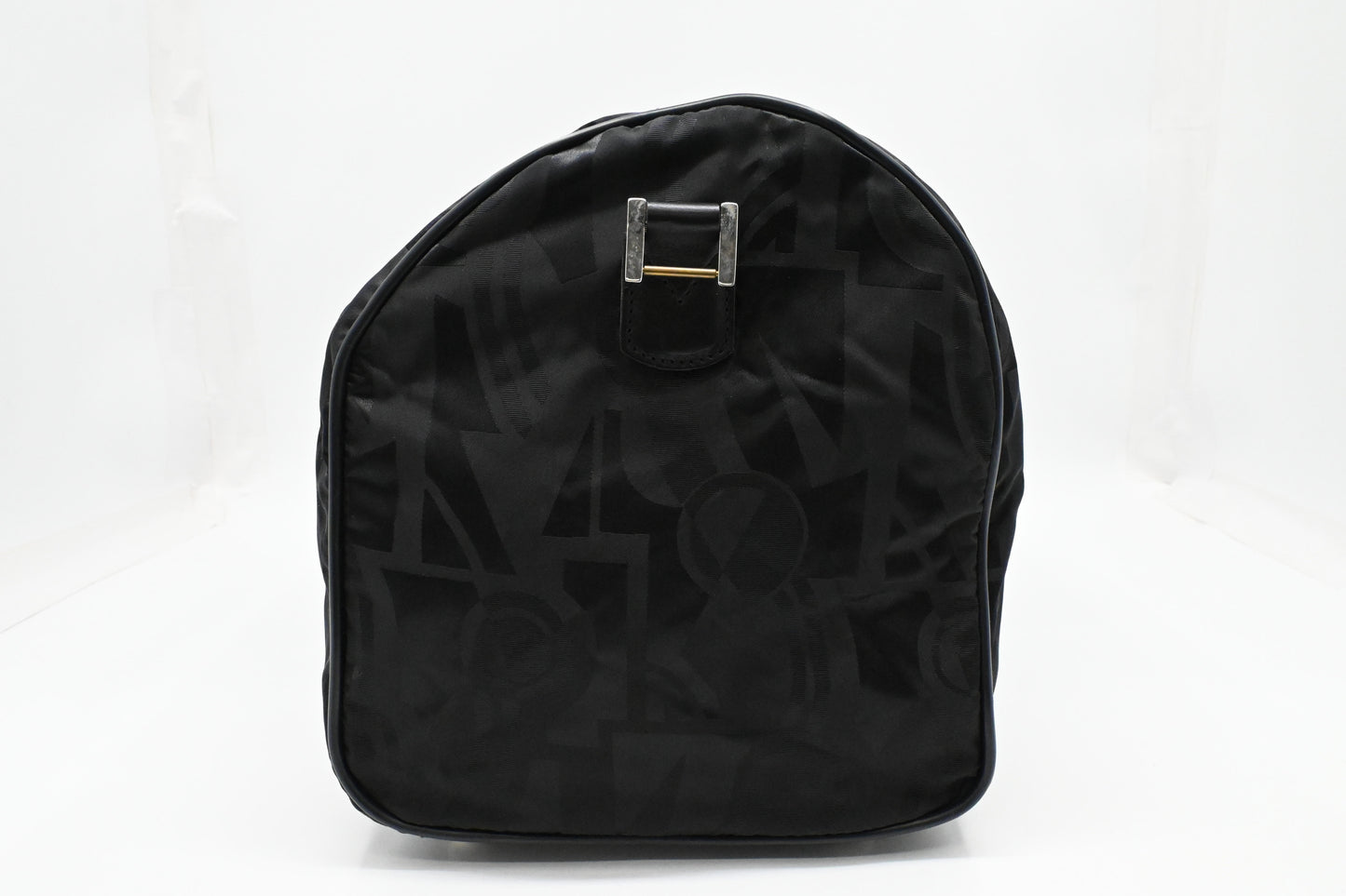Ferragamo Duffle Bag in Black Canvas