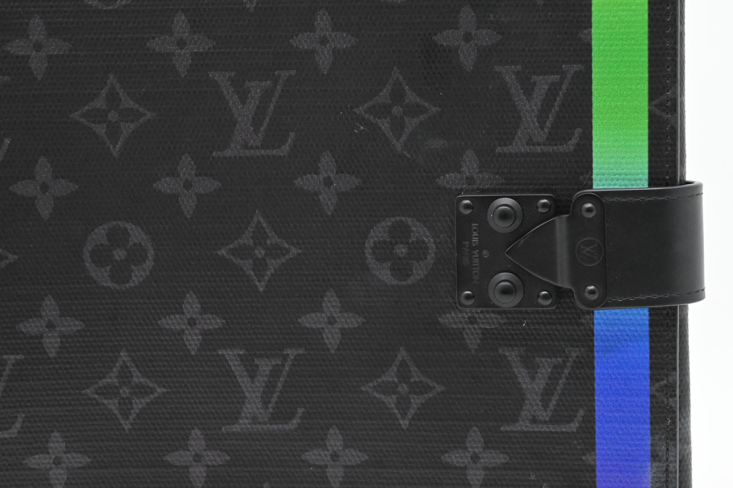 Louis Vuitton Frank Folder GM in Rainbow Eclipse Monogram Canvas