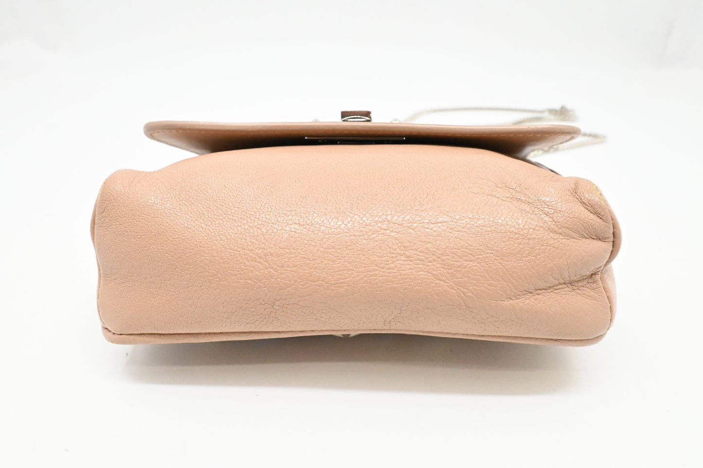 Jimmy Choo Shoulder Bag in Beige Leather