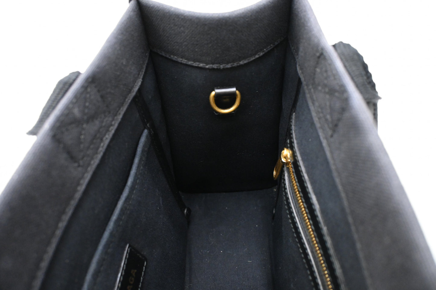 Balenciaga Hardware Small Tote Bag in Black Canvas