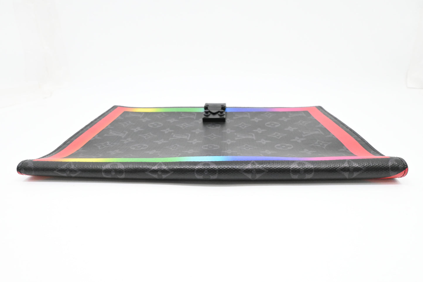 Louis Vuitton Frank Folder GM in Rainbow Eclipse Monogram Canvas