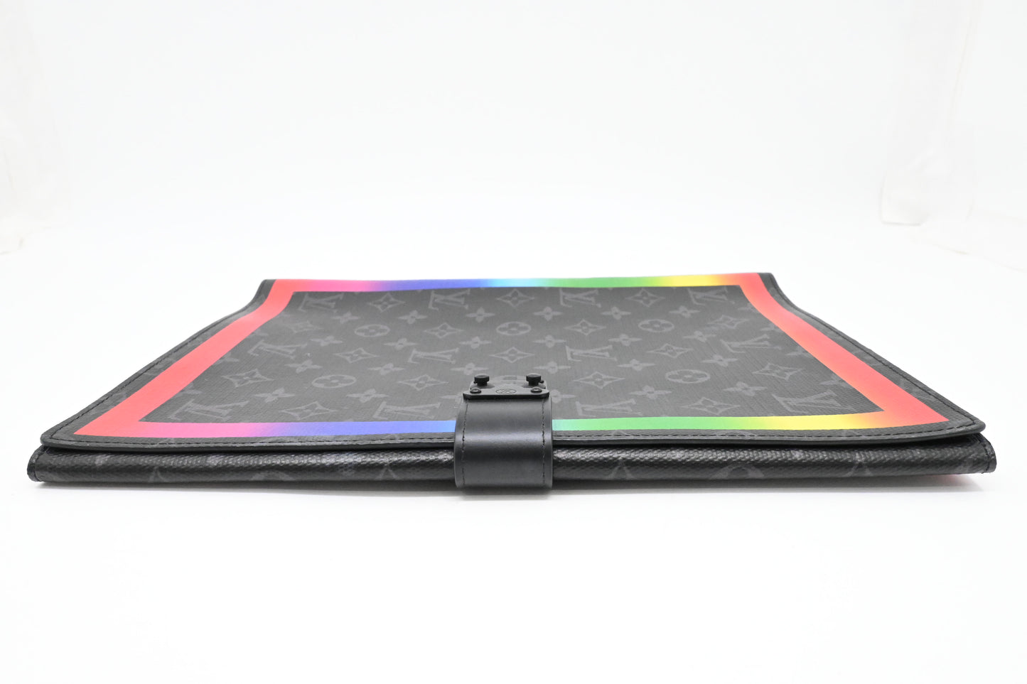 Louis Vuitton Frank Folder GM in Rainbow Eclipse Monogram Canvas