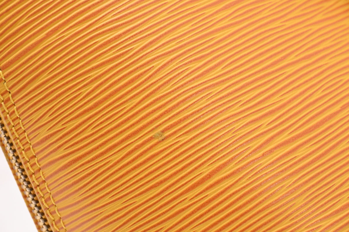 Louis Vuitton Alma in Yellow Epi Leather