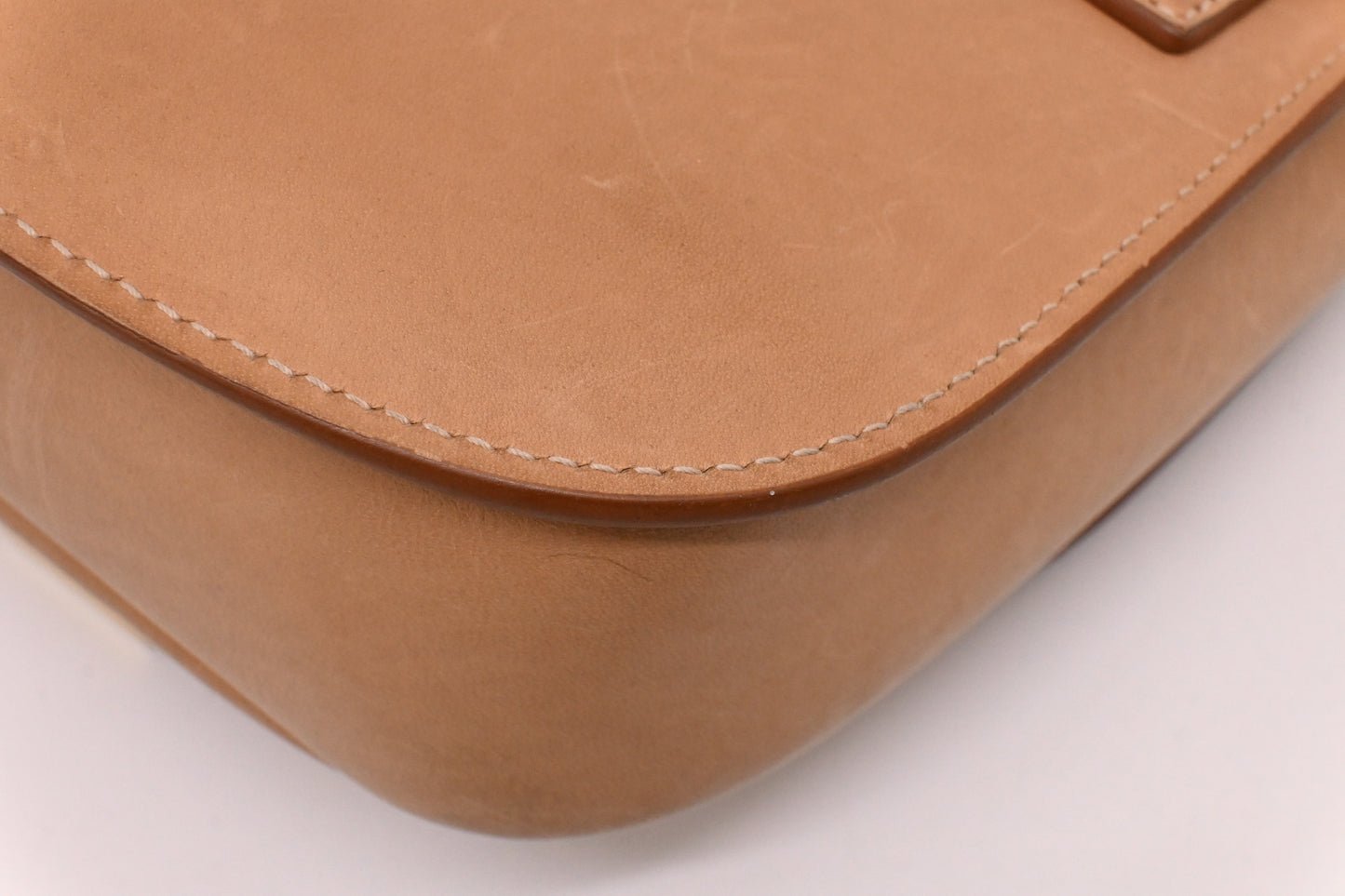 YSL Saint Laurent Kaia Crossbody Bag in Beige Leather and Canvas