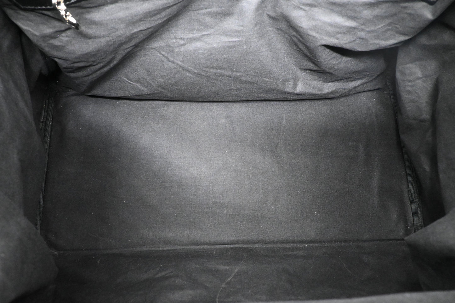 Ferragamo Duffle Bag in Black Canvas