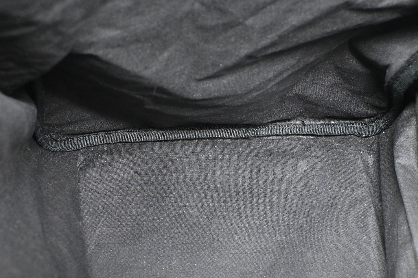 Ferragamo Duffle Bag in Black Canvas