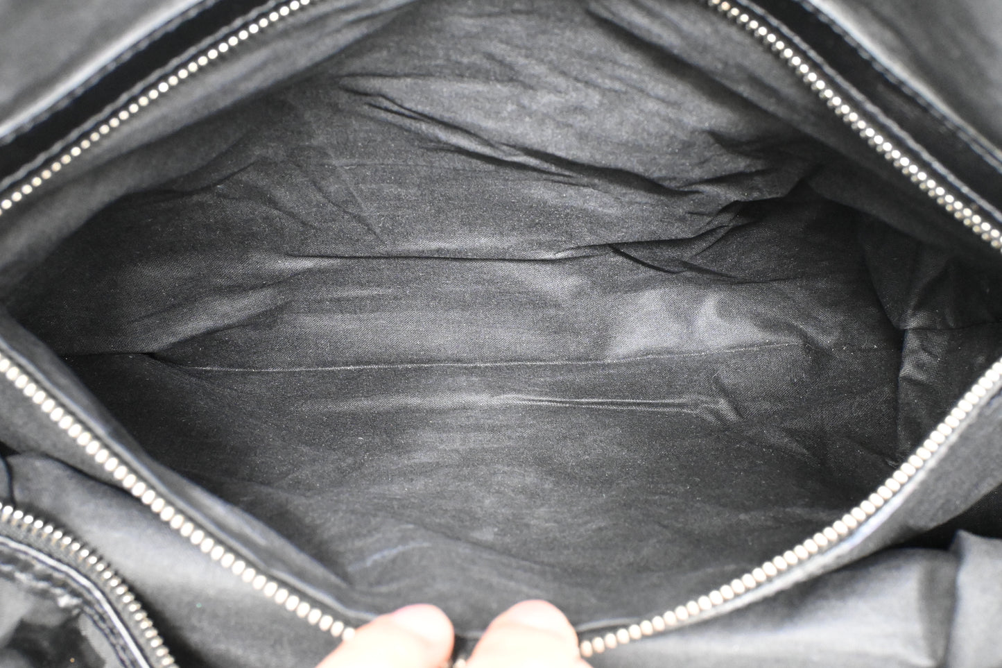 Ferragamo Duffle Bag in Black Canvas