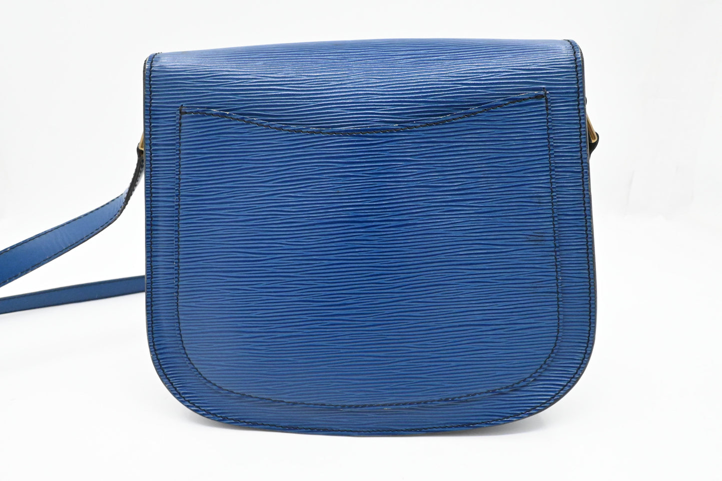Louis Vuitton Saint Cloud in Blue Epi Leather