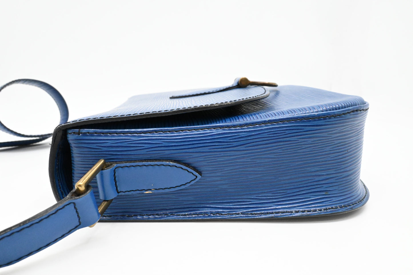 Louis Vuitton Saint Cloud in Blue Epi Leather