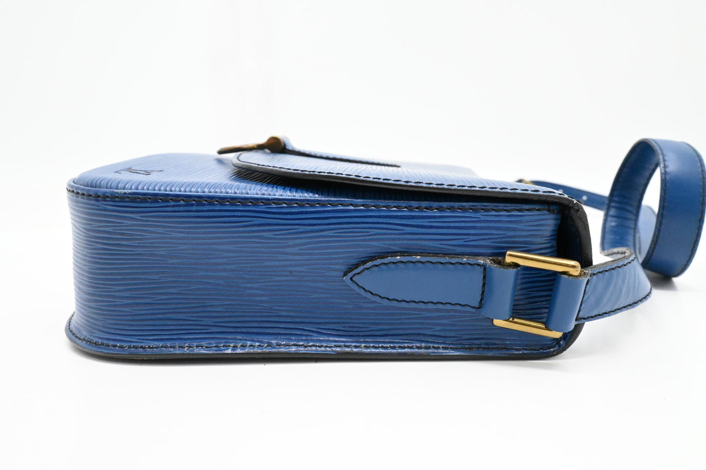 Louis Vuitton Saint Cloud in Blue Epi Leather