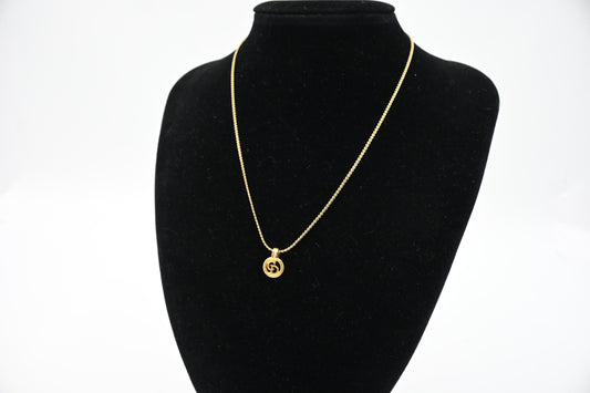 Dior Mini CD Necklace