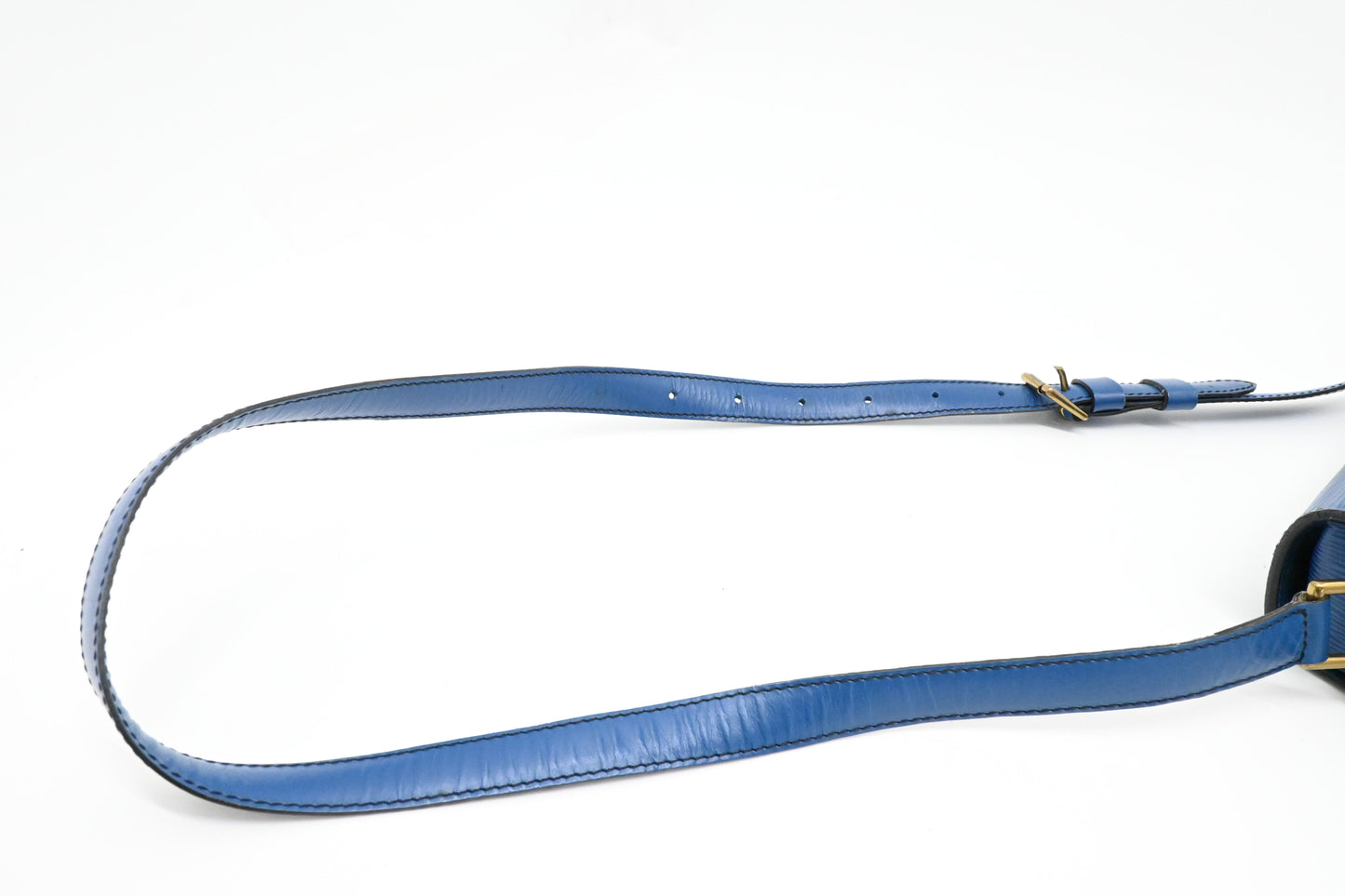 Louis Vuitton Saint Cloud in Blue Epi Leather