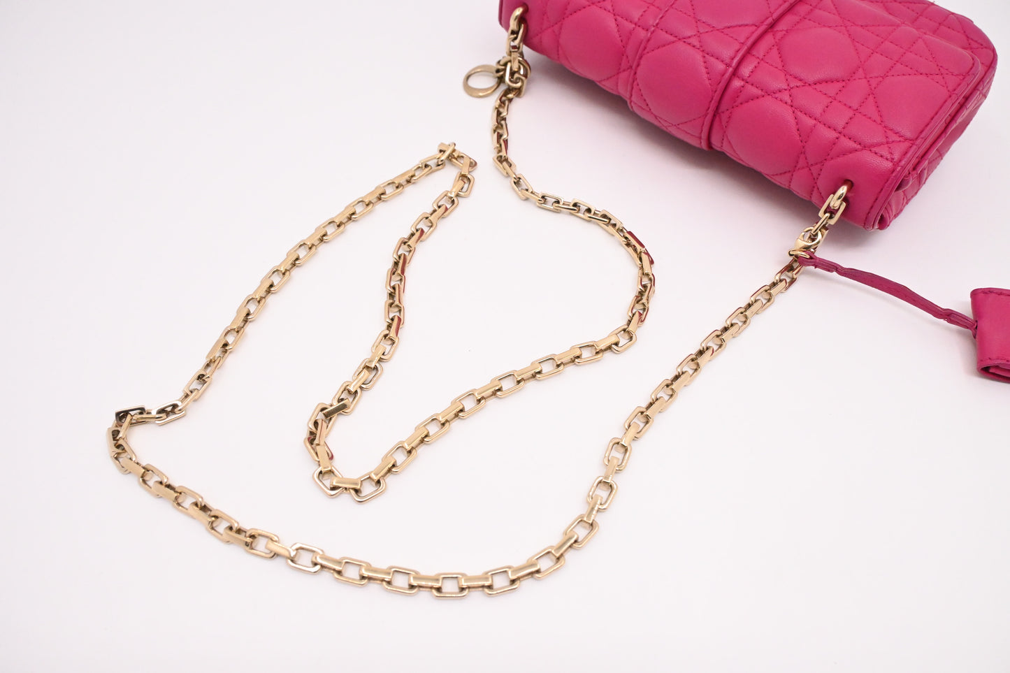 Dior Miss Dior Promenade in Pink Cannage Leather