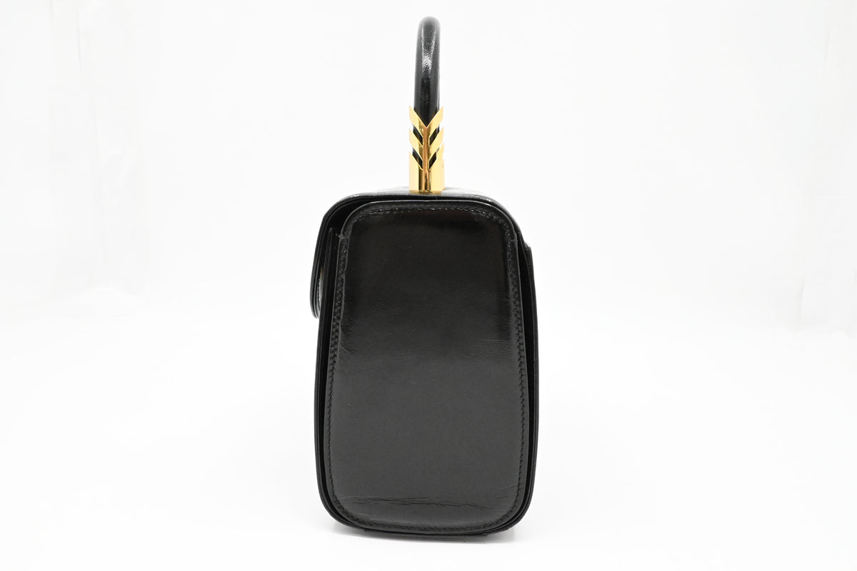 Valentino Vanity in Black Leather