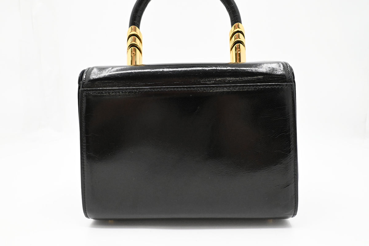 Valentino Vanity in Black Leather