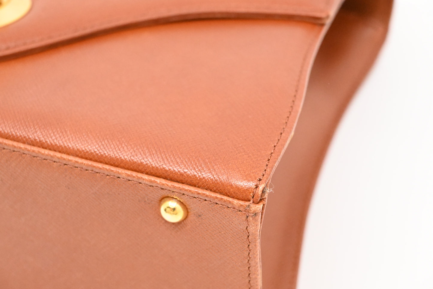 Givenchy Top Handle Bag in Brown Leather