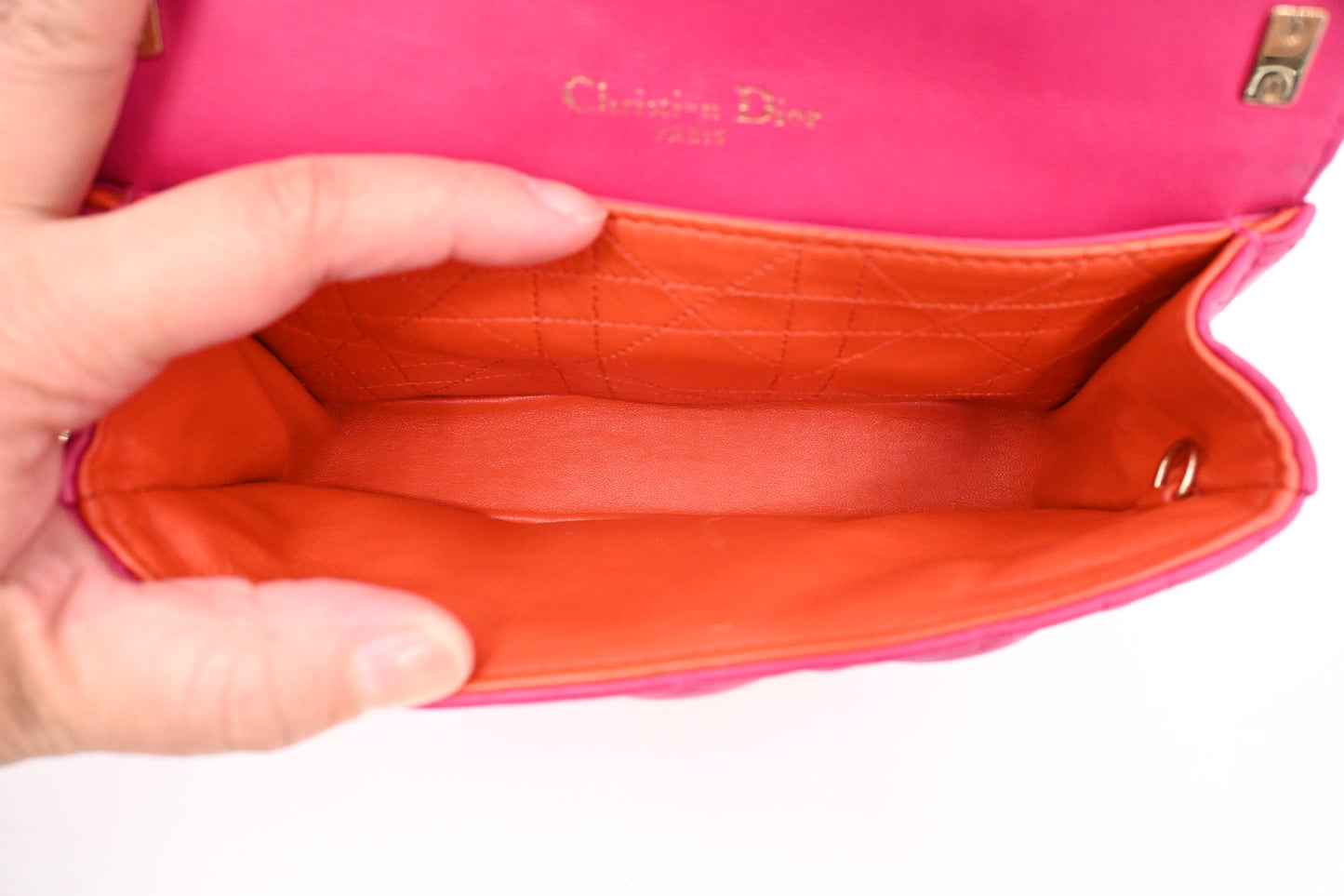 Dior Miss Dior Promenade in Pink Cannage Leather