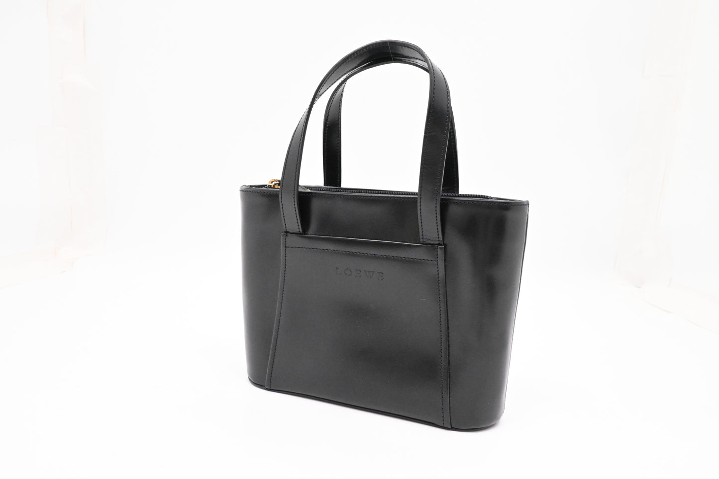 Loewe Mini Handbag in Black Leather