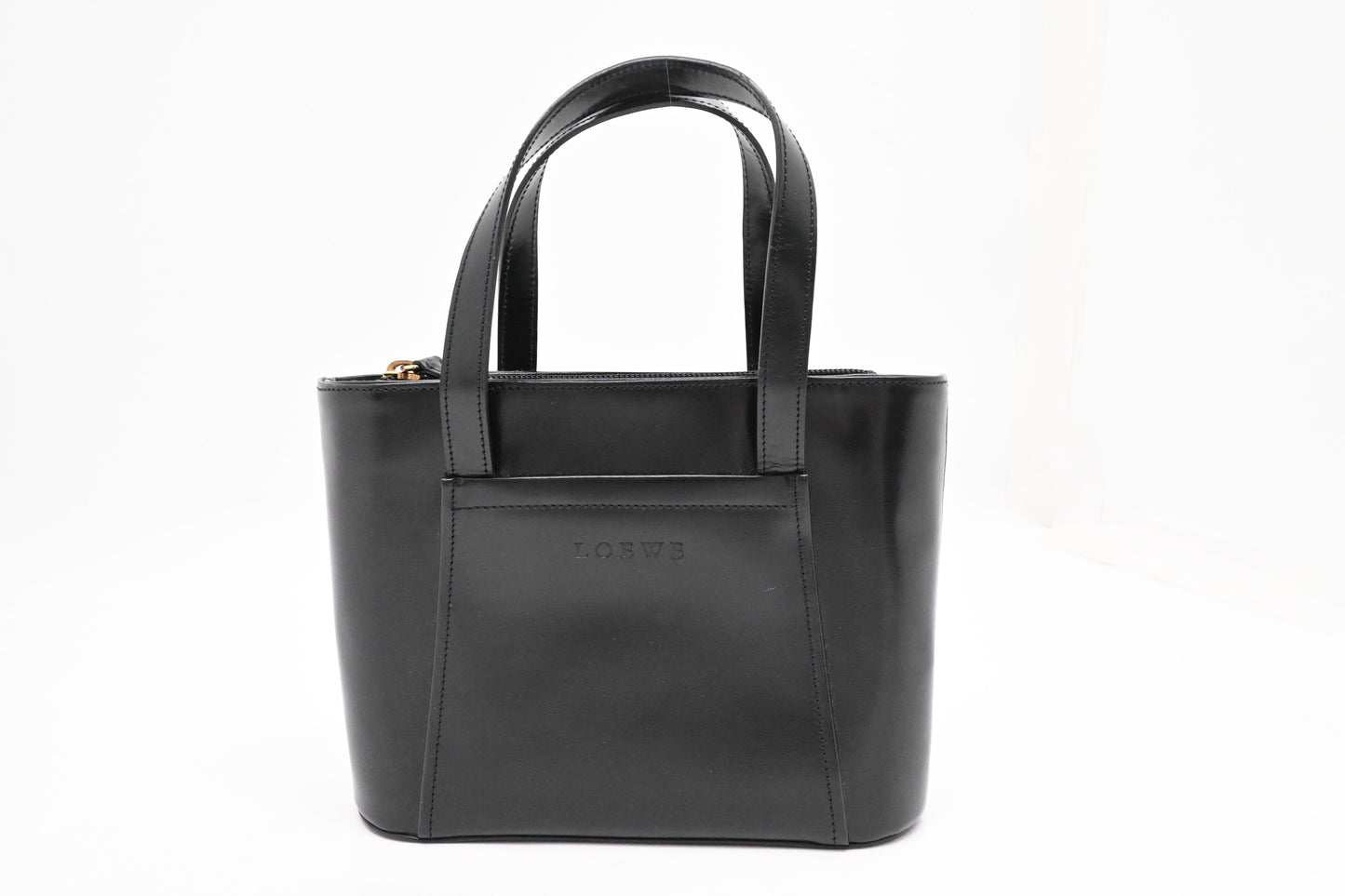 Loewe Mini Handbag in Black Leather