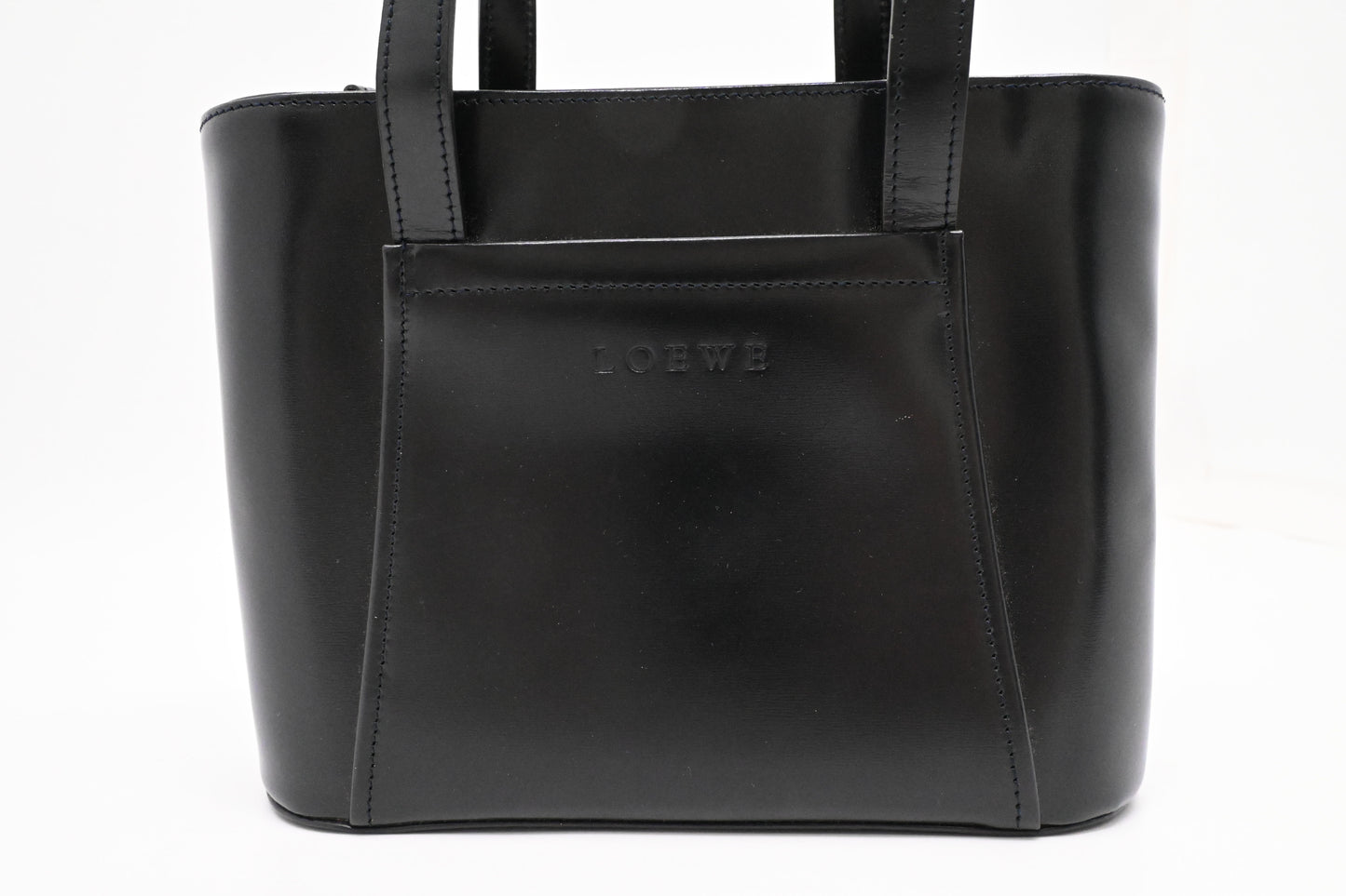 Loewe Mini Handbag in Black Leather
