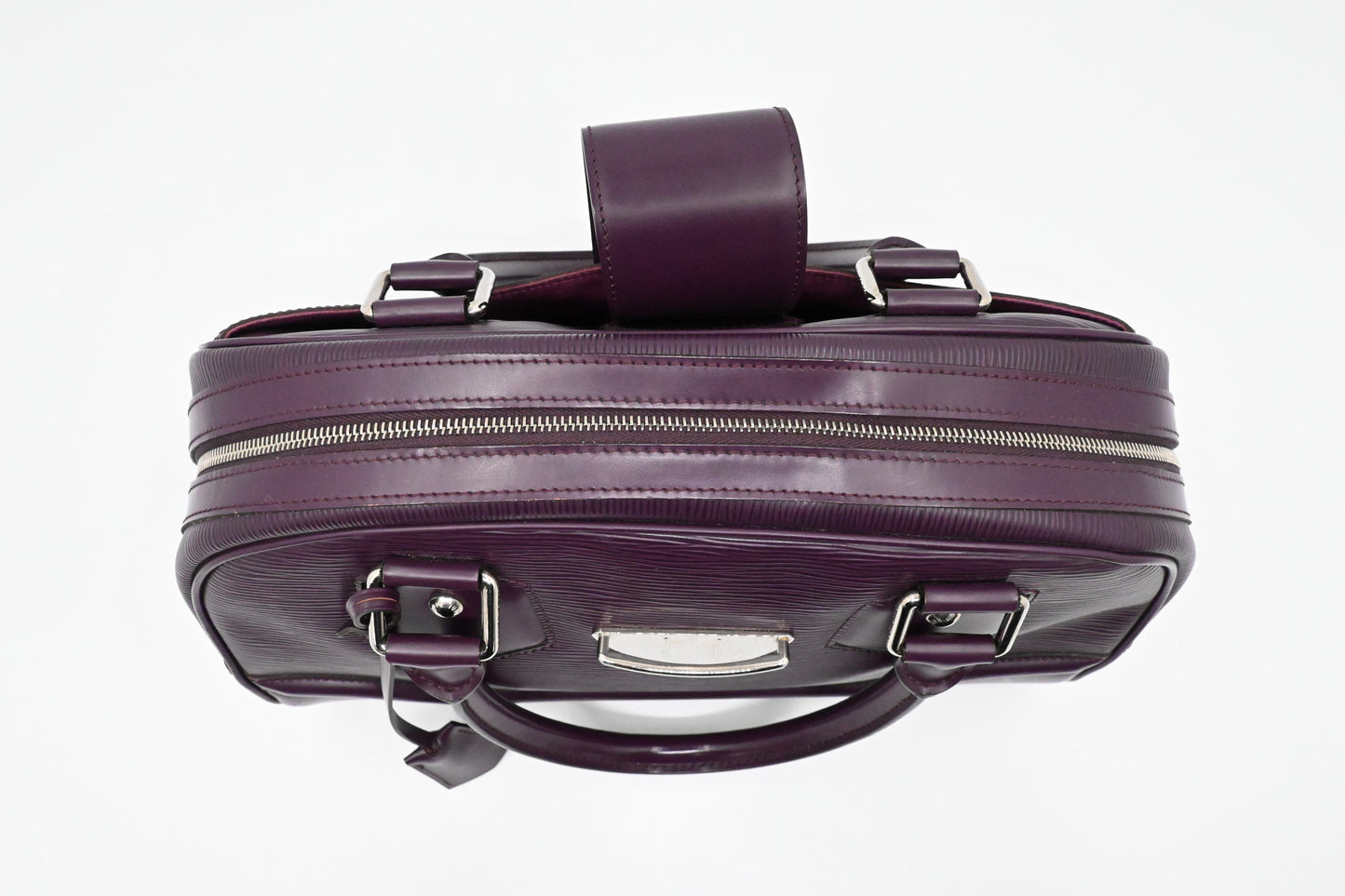 Louis Vuitton Bowling Montaigne GM in Purple Epi Leather