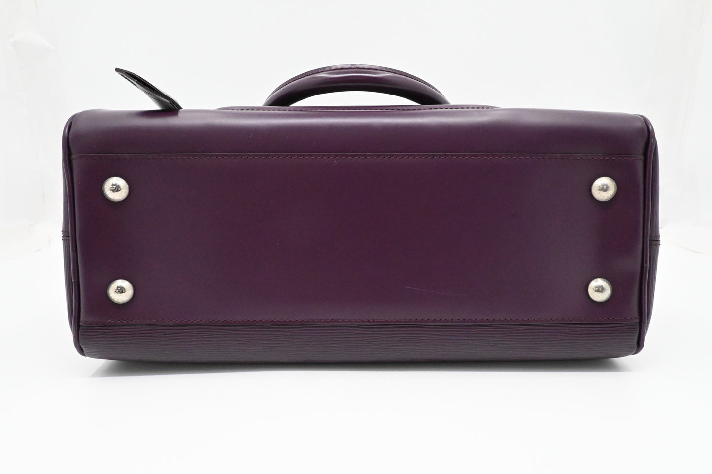 Louis Vuitton Bowling Montaigne GM in Purple Epi Leather
