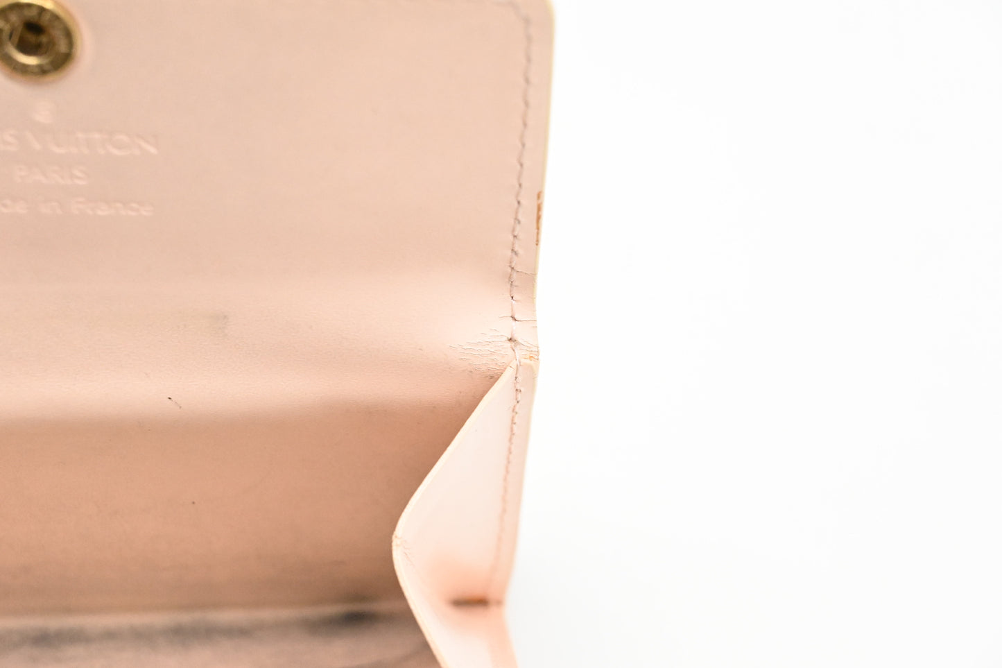 Louis Vuitton Ludlow Wallet in Citrine Vernis Leather