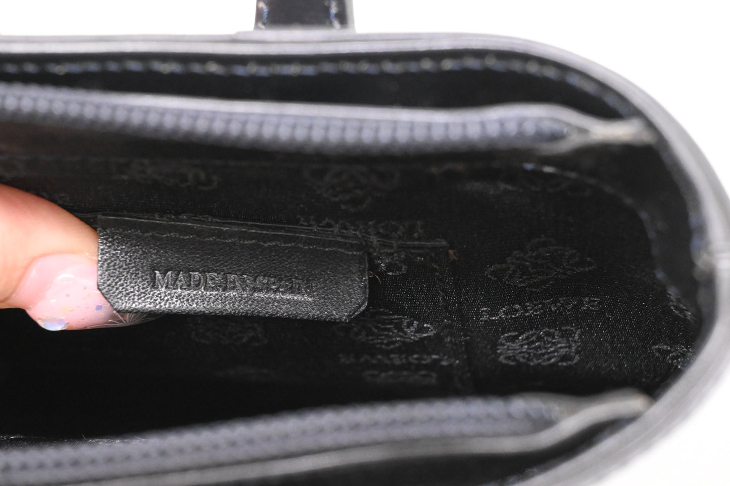 Loewe Mini Handbag in Black Leather