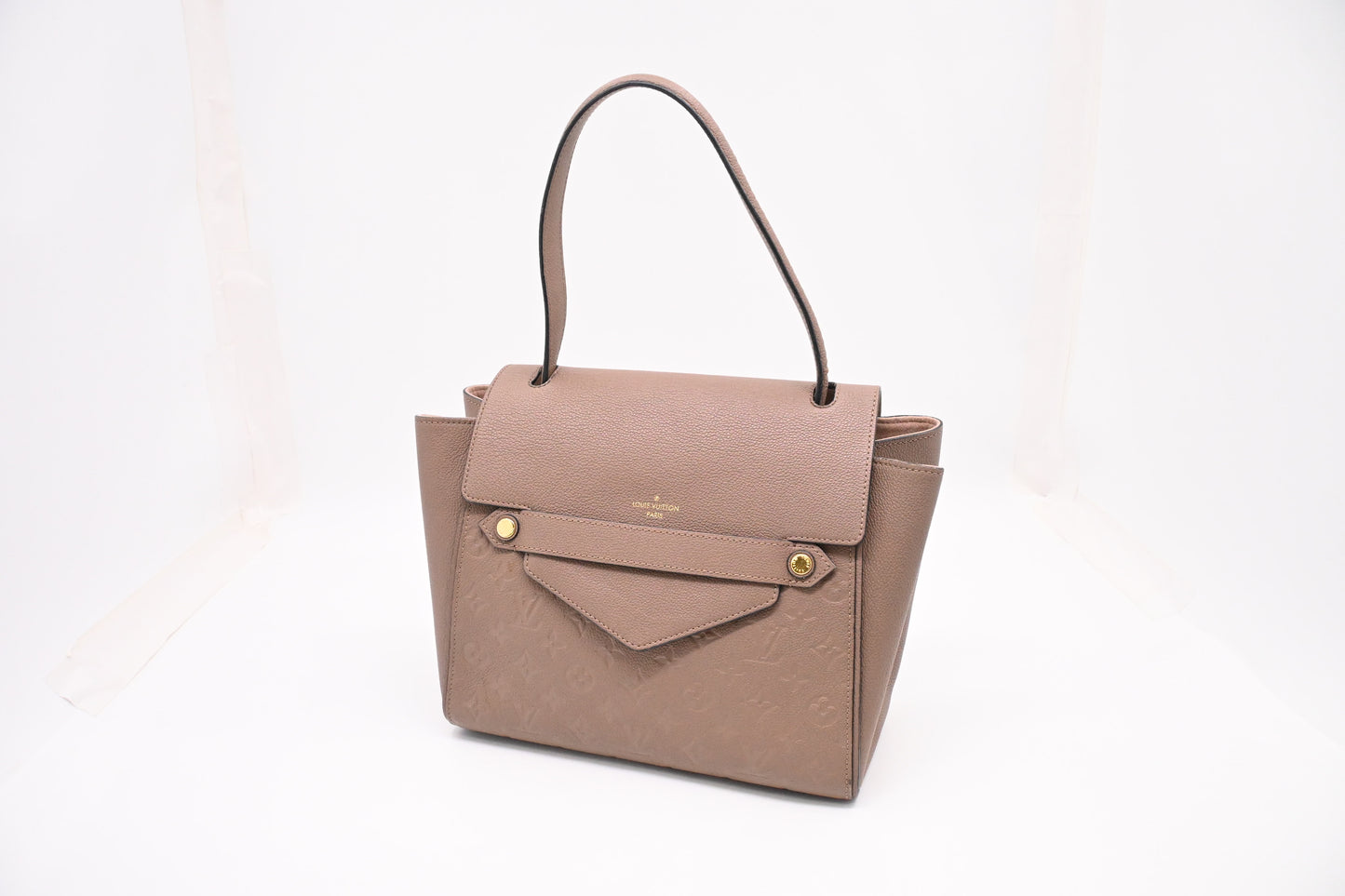 Louis Vuitton Trocadero in Taupe Empreinte Leather