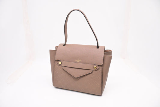 Louis Vuitton Trocadero in Taupe Empreinte Leather
