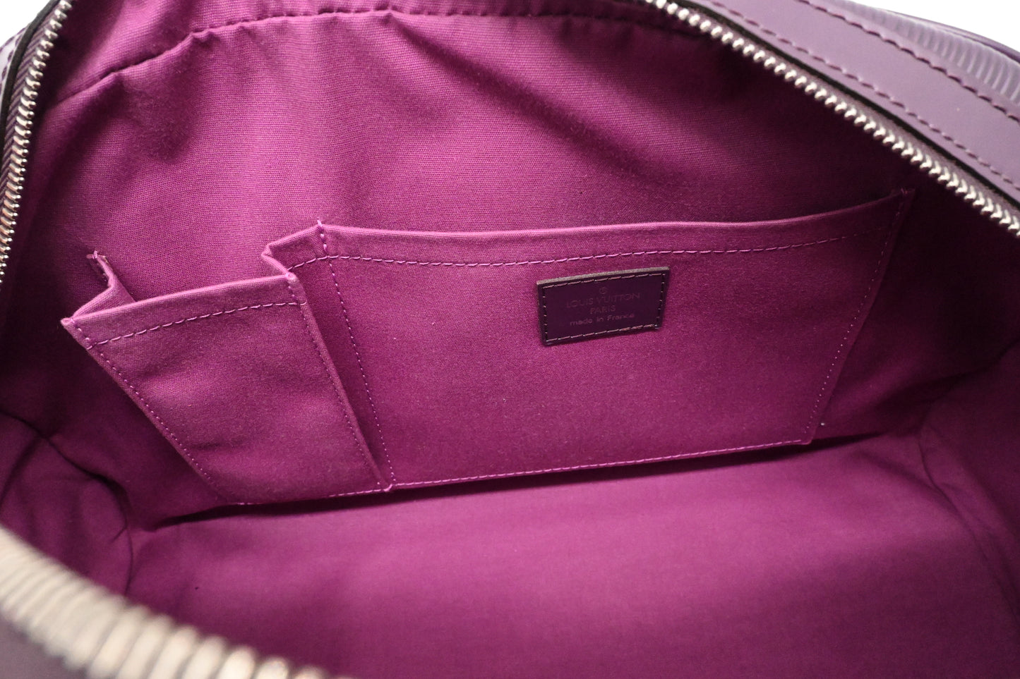 Louis Vuitton Bowling Montaigne GM in Purple Epi Leather