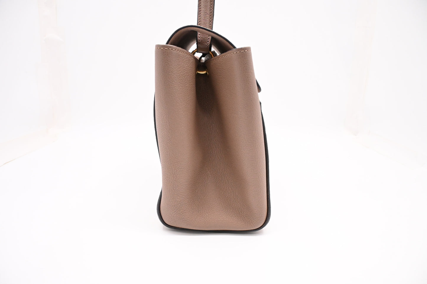 Louis Vuitton Trocadero in Taupe Empreinte Leather
