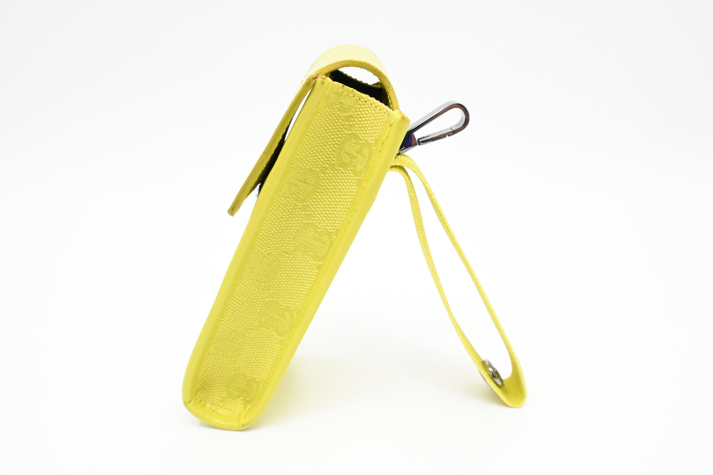 Gucci Pouch in Yellow Canvas and Leather