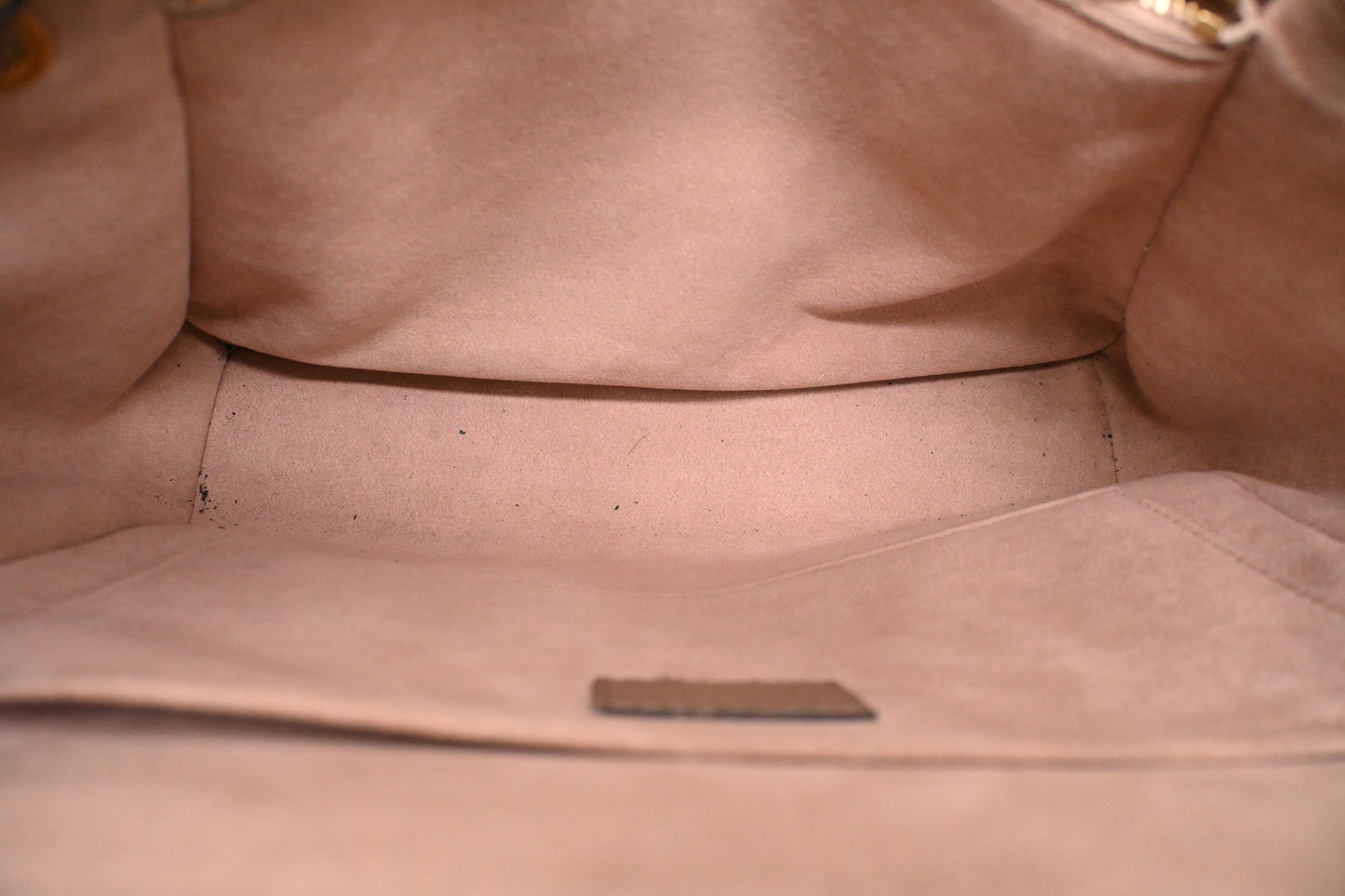Louis Vuitton Trocadero in Taupe Empreinte Leather