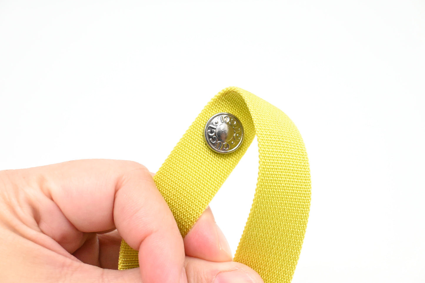 Gucci Pouch in Yellow Canvas and Leather