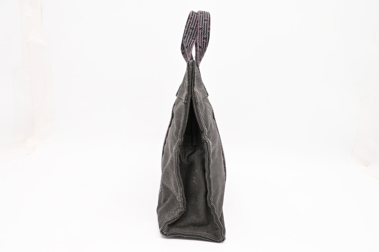 Hermes Herline Fourre-Tout PM in Grey Canvas