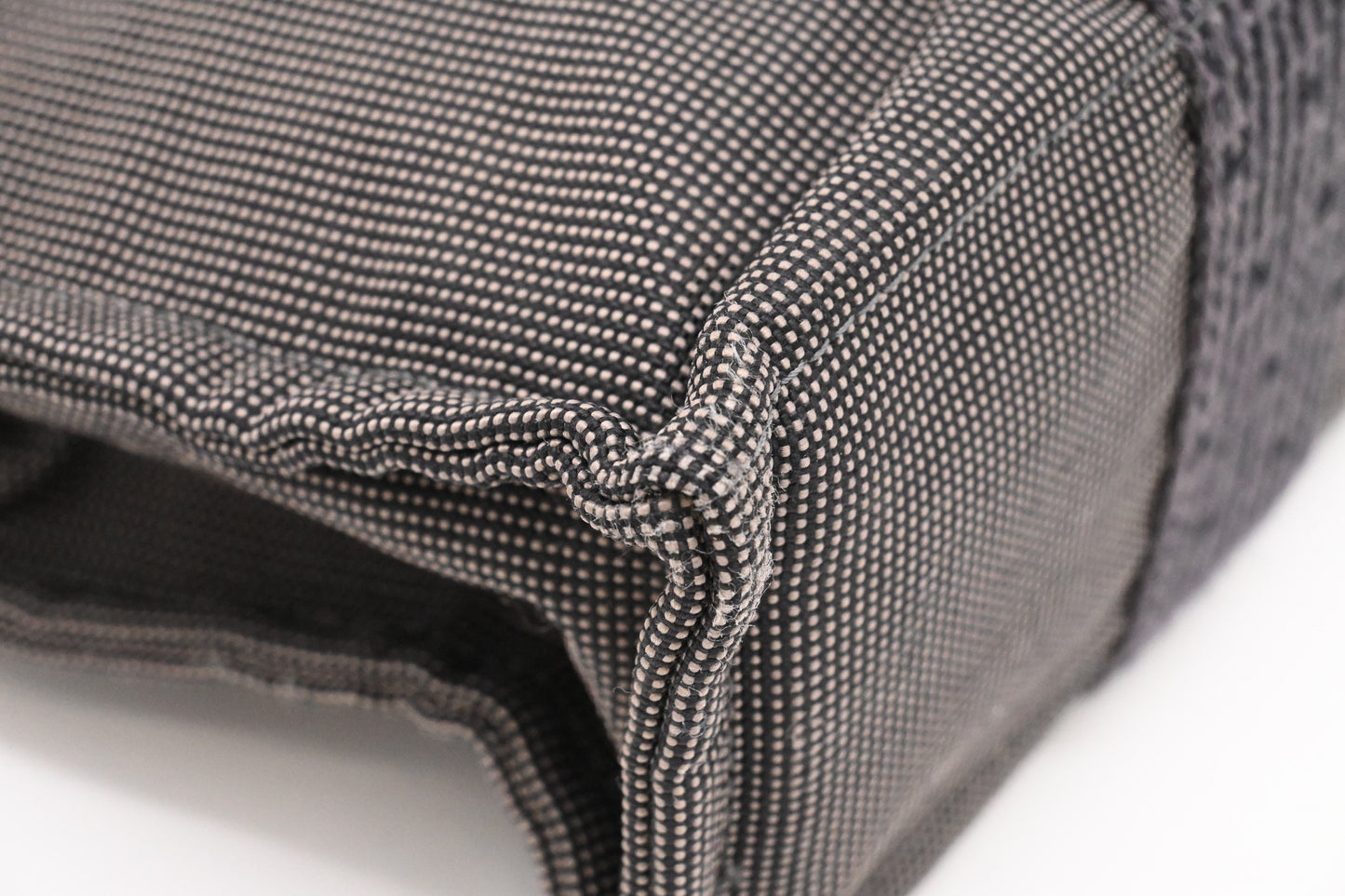 Hermes Herline Fourre-Tout PM in Grey Canvas