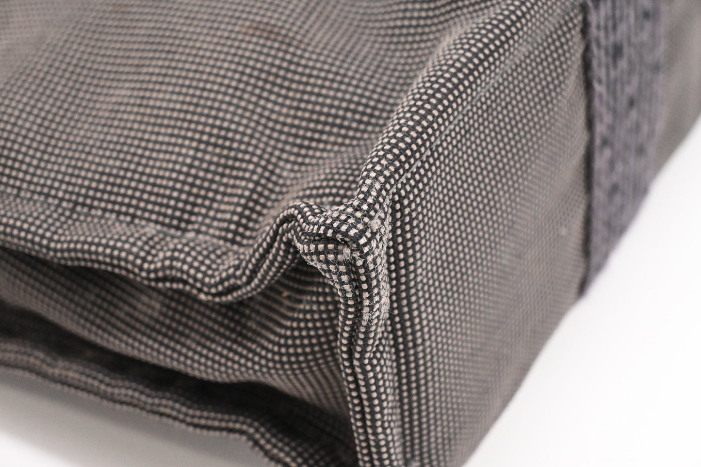 Hermes Herline Fourre-Tout PM in Grey Canvas