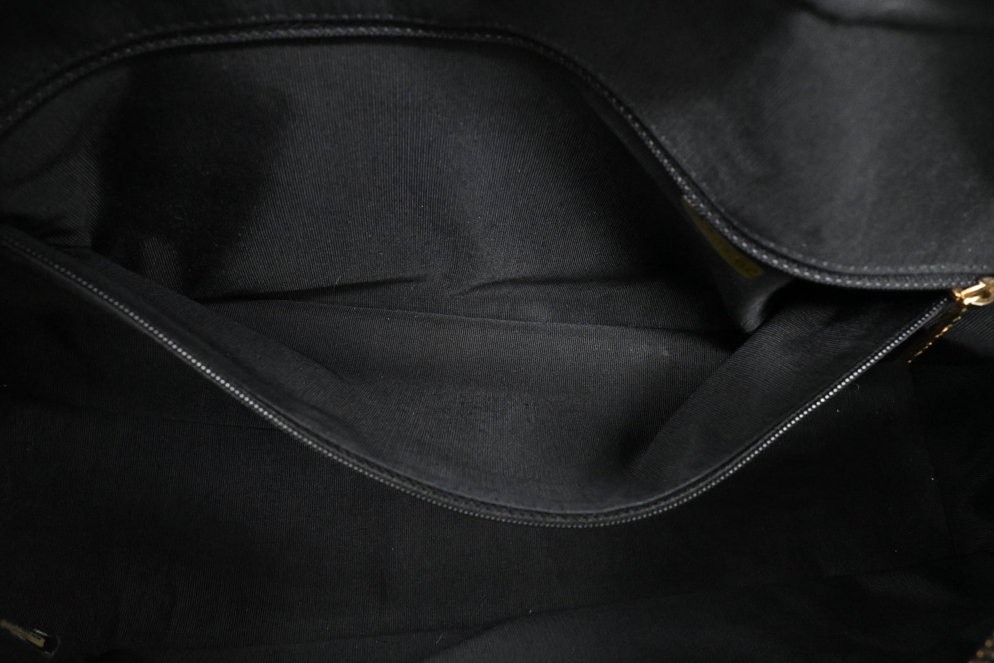 Chanel Bowling Bag in Black Caviar Matelassé Leather