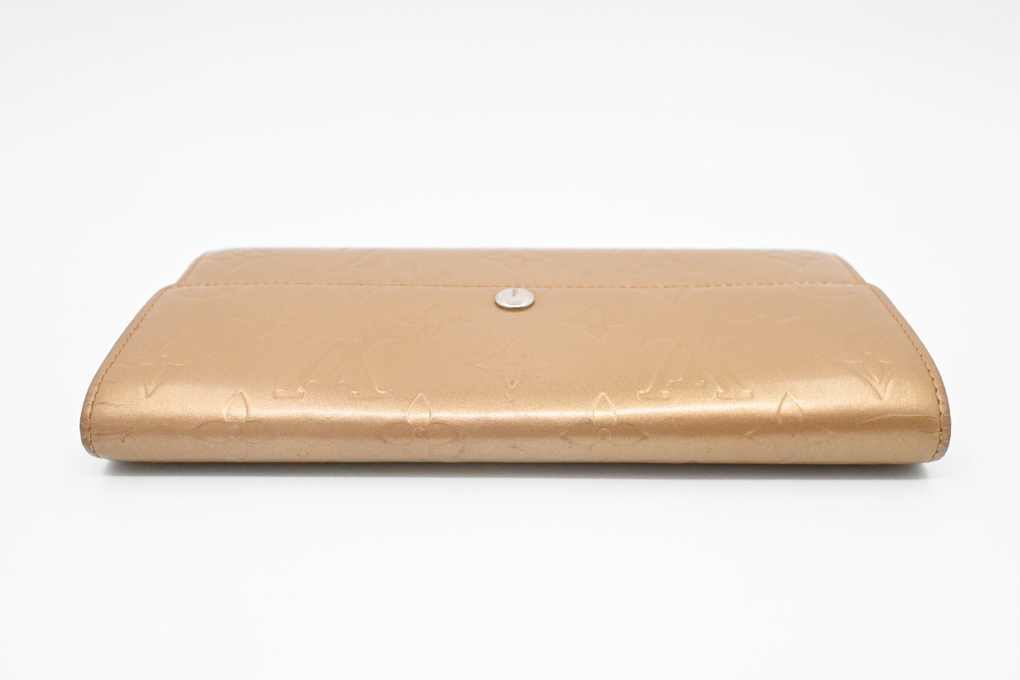 Louis Vuitton Sarah Wallet in Matte Beige Leather