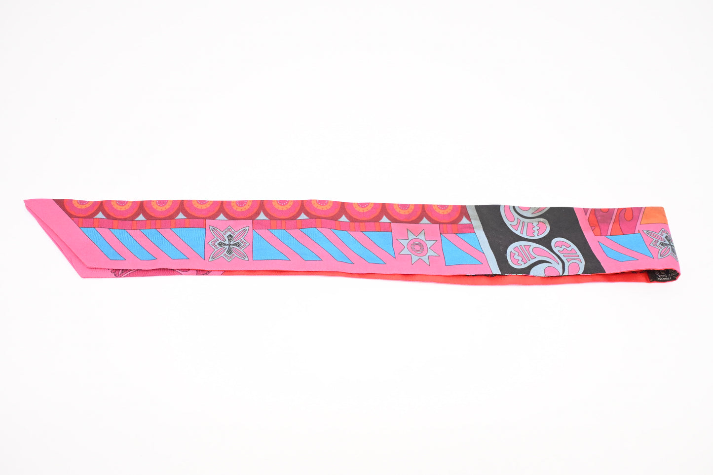 Hermes Twilly in Pink Silk