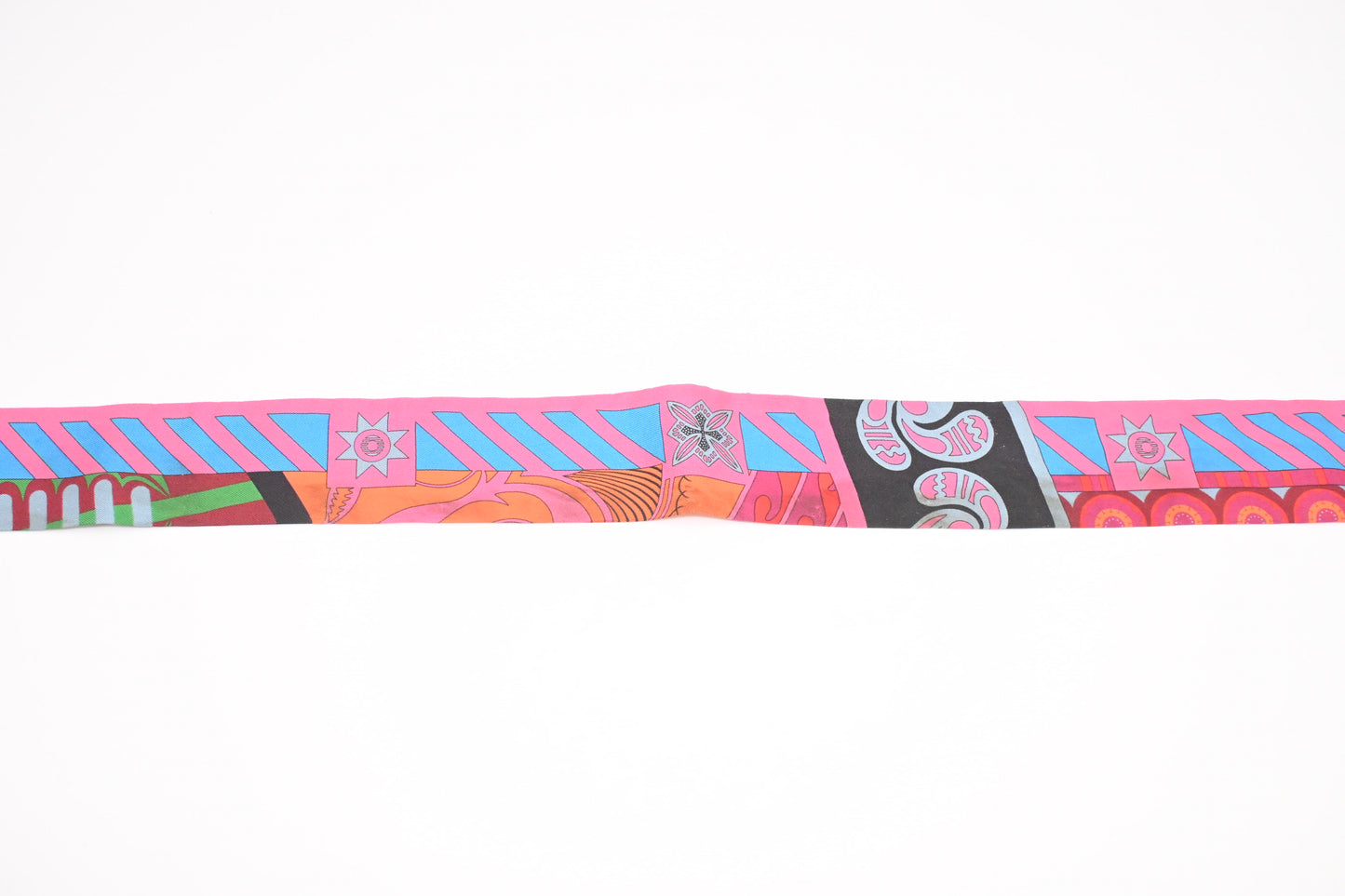Hermes Twilly in Pink Silk