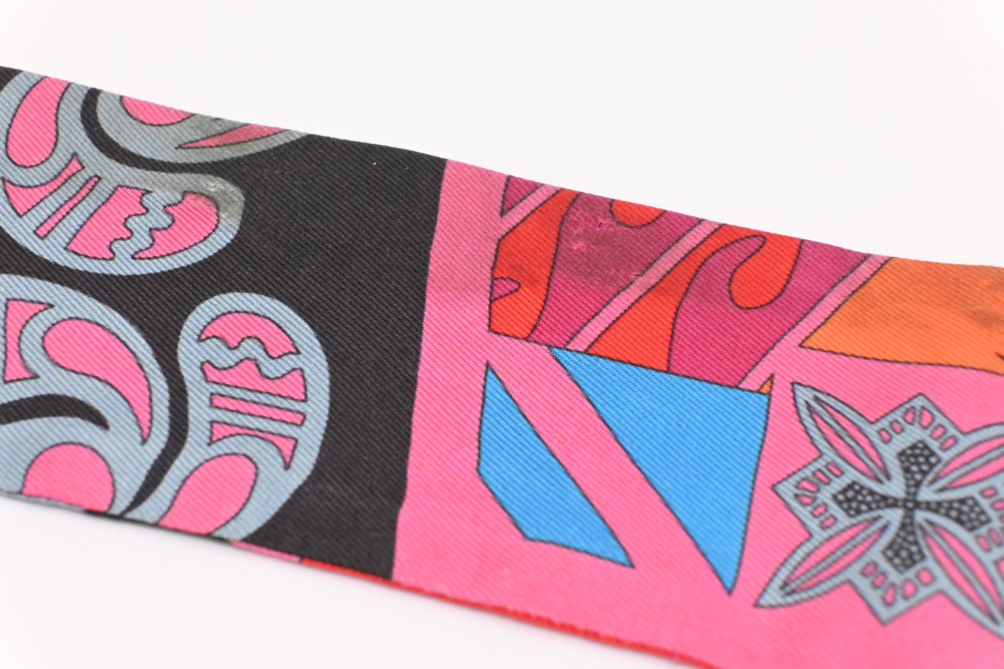 Hermes Twilly in Pink Silk