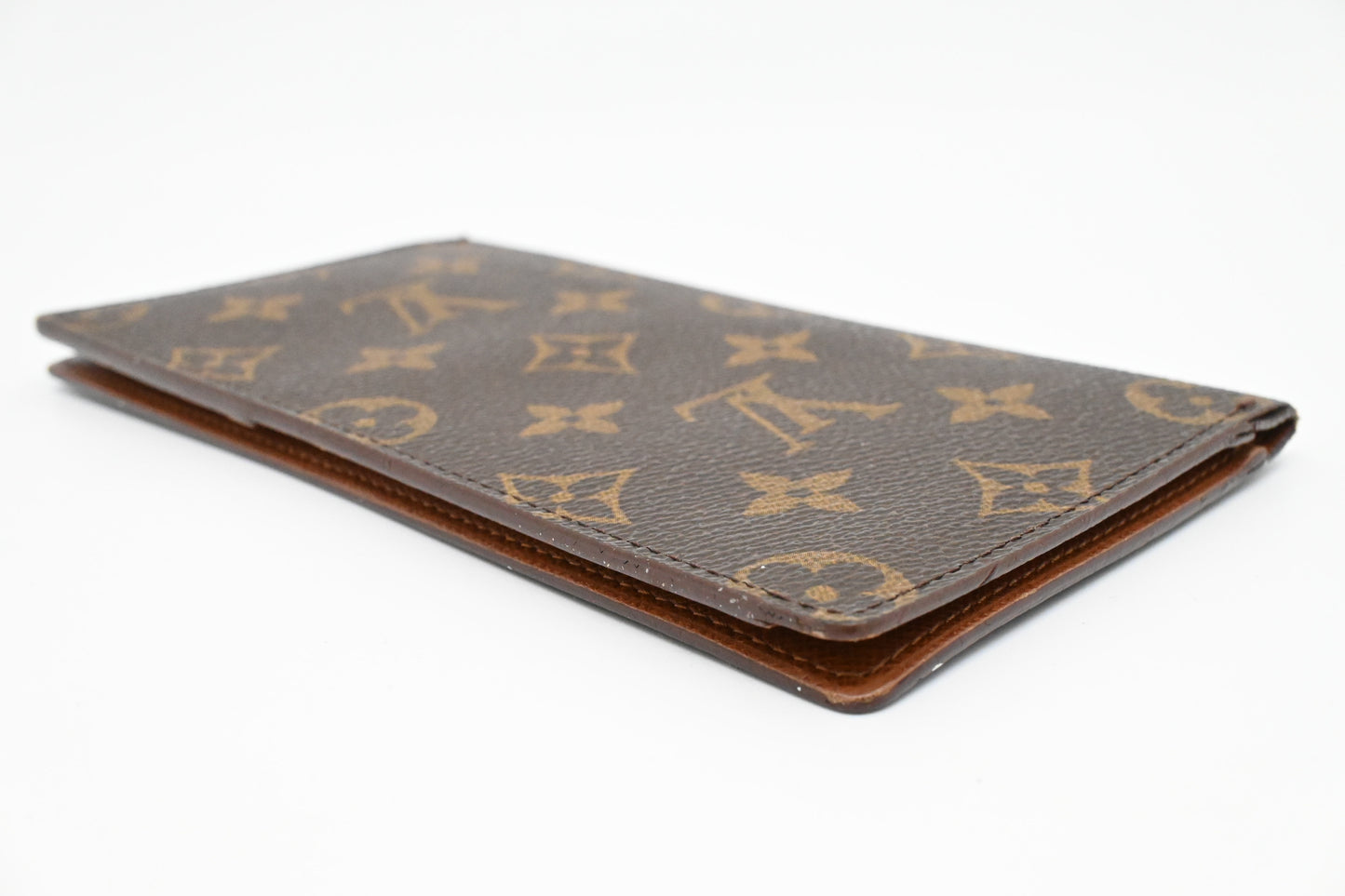 Louis Vuitton Long Bifold Wallet in Monogram Canvas
