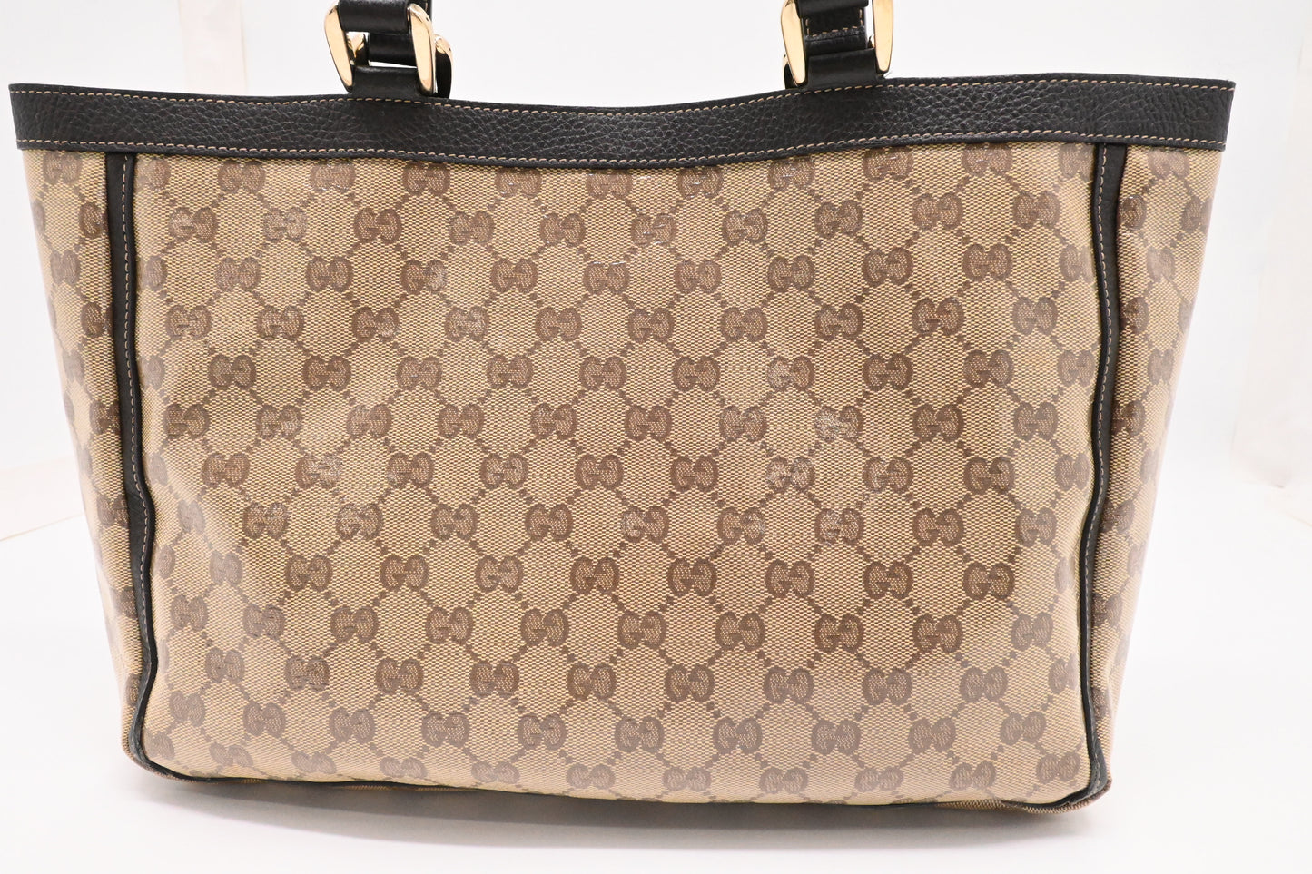 Gucci Tote in Brown Crystal GG Canvas