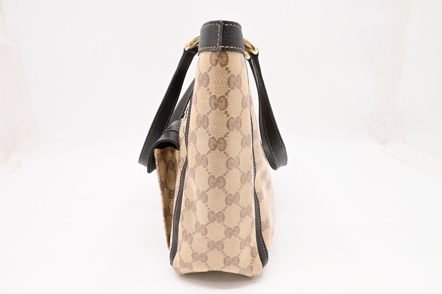Gucci Tote in Brown Crystal GG Canvas